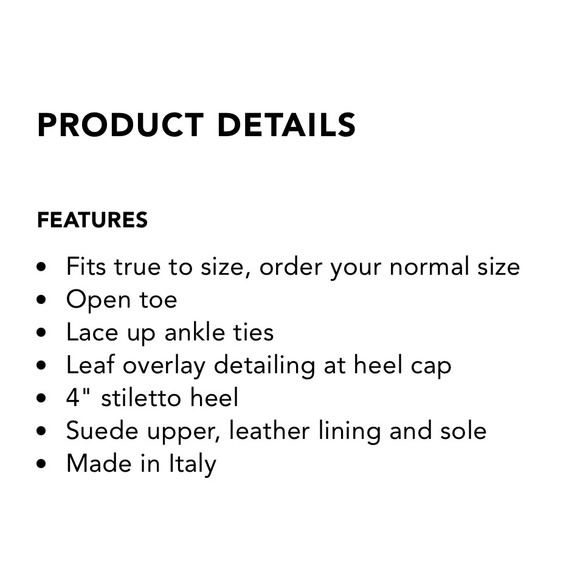 Aquazzura Orange Suede Leaf Detail Lace Up Stiletto Sandals Heels Size 37.5 - Picture 5 of 11